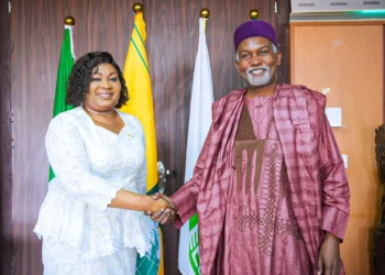 Photo of Memounatou Ibrahima and Yusuf Tuggar