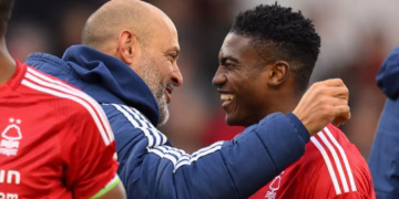 Photo of Nuno Espirito and Awoniyi