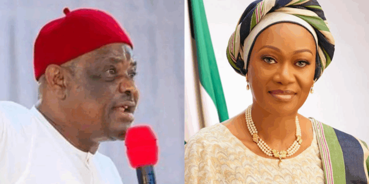 Wike Apologizes to First Lady Over Port Harcourt Walkout Incident