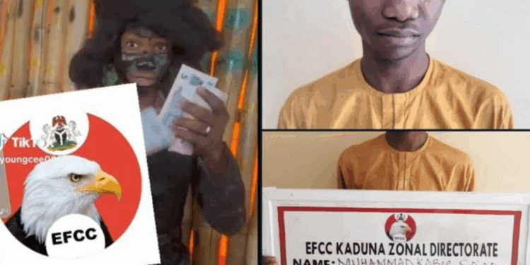 EFCC Arrests Content Creator Over Naira Abuse in Viral Video