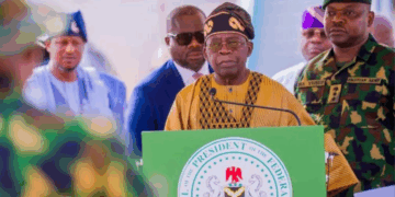 President Tinubu Speaking