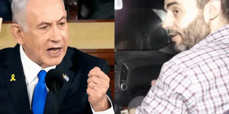 Photo of Netanyahu and Sinwar
