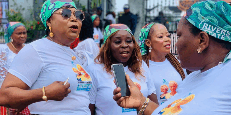 Rivers Women Walk Out of Empowerment Event, Chant ‘We Want Fubara’
