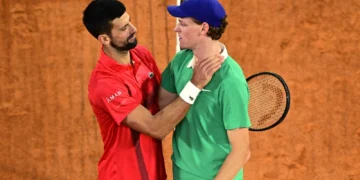 Photo of Sinner and Djokovic