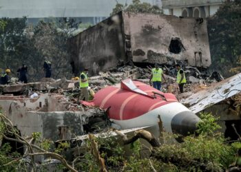 Air India Crash Site
