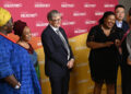 Bill Gates at Lagos Goalkeepers Event