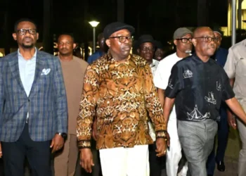 Photo of Fubara and Wike