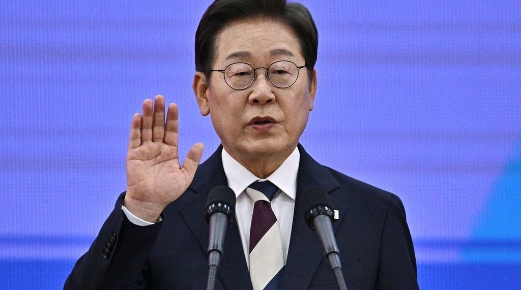 Photo of South Korea’s President Lee Jae-myung