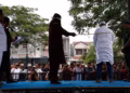Man Publicly Flogged