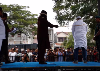 Man Publicly Flogged