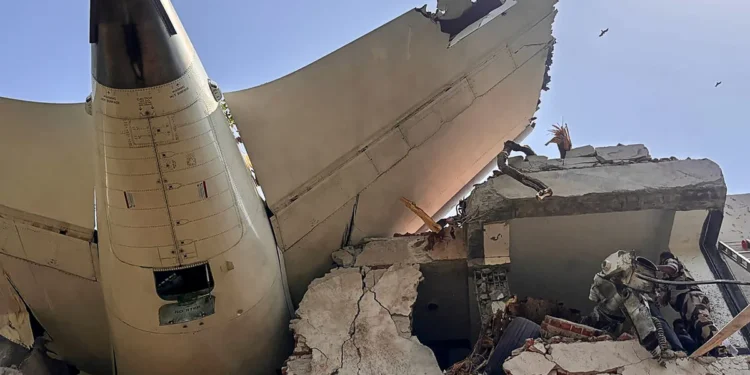 Photo of London-Bound Air India Dreamliner Crash site