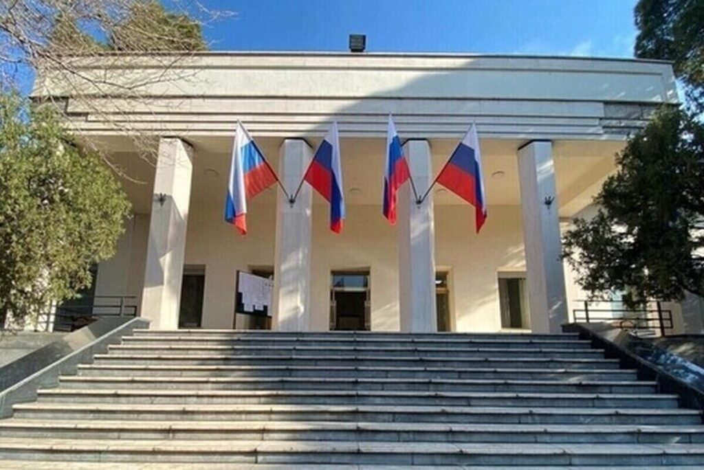 Photo of Russian Embassy in iran