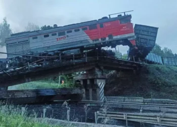 Railway bridges collapse