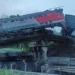 Railway bridges collapse