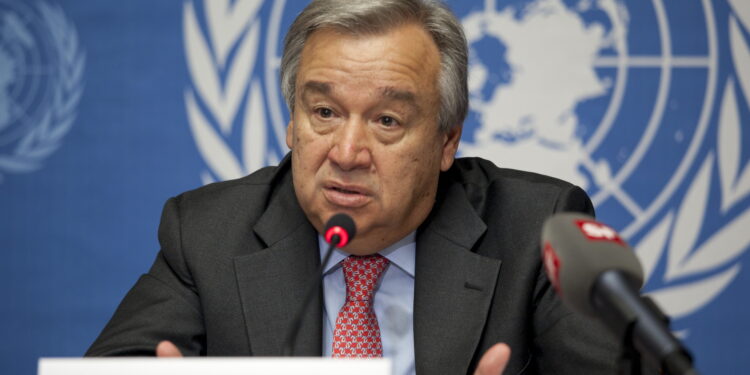 Photo of Antonio Guterres