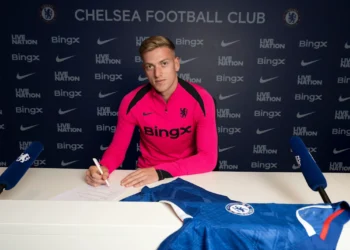 Photo of Liam Delap at Chelsea