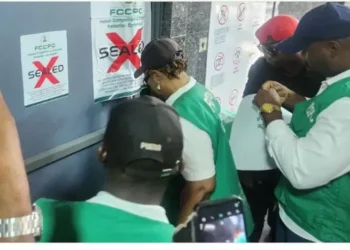 Photo of FCCPC officials