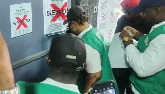 Photo of FCCPC officials