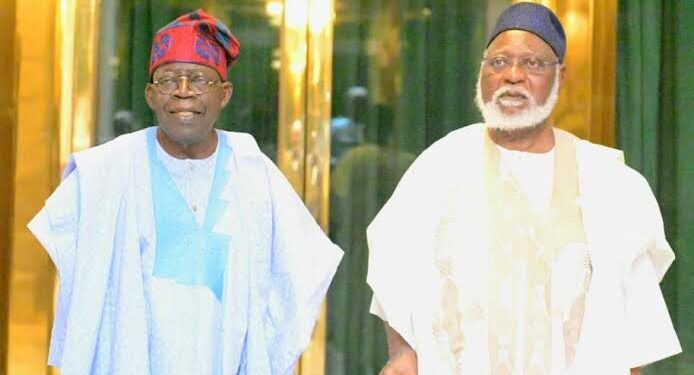 Photo of President Bola Tinubu and Abdulsalami Abubakar