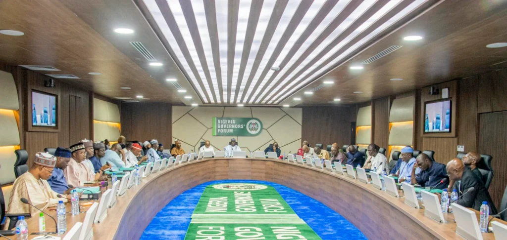 Photo of Nigeria Governors’ Forum Meeting