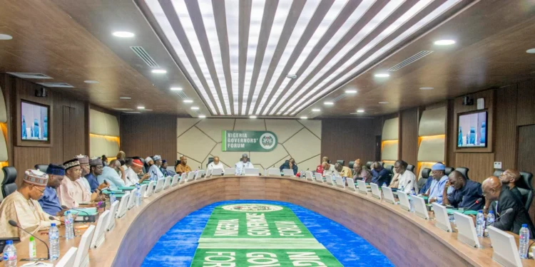 Photo of Nigeria Governors’ Forum Meeting