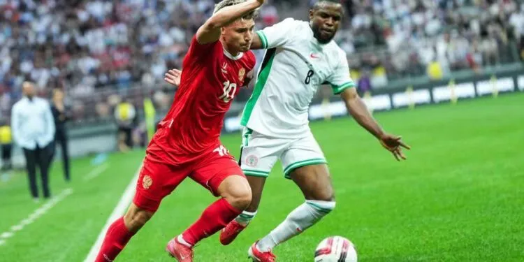 Super Eagles vs Russia
