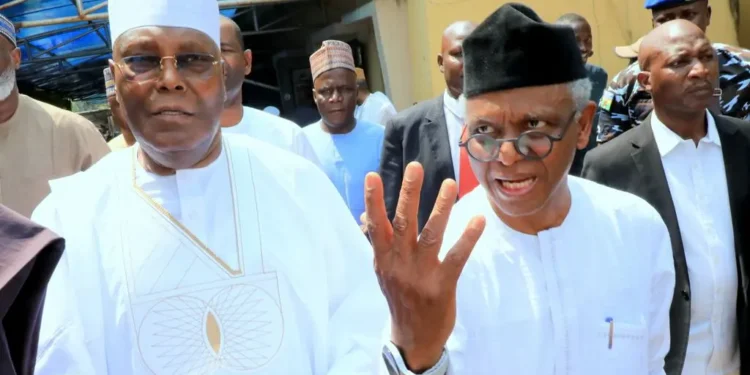 Photo of Atiku and El-rufai