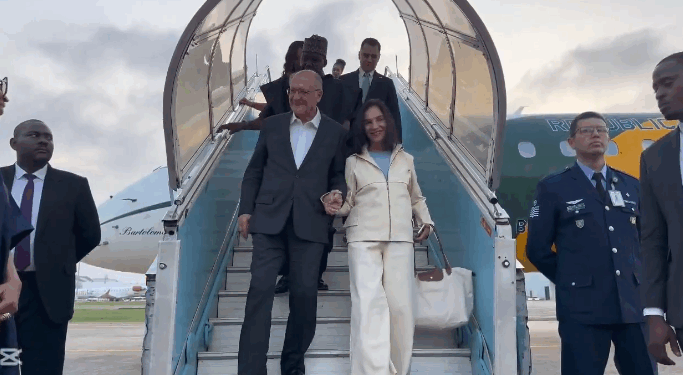 Photo of Brazilian VP Alckmin in Abuja