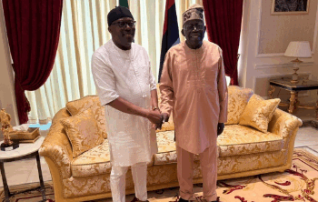 Photo of Governor Fubara and President Tinubu