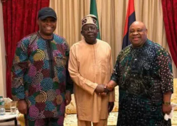 Governor Ademola Adeleke visits President Tinubu