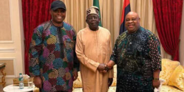 Governor Ademola Adeleke visits President Tinubu