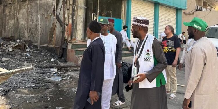 NAHCON Confirms All 484 Nigerian Pilgrims Safe After Makkah Hotel Fire