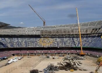 Photo of camp nou renovation