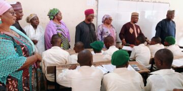 FCT Administration Pledges Stronger Digital Learning Push as MTN Donates Tablets to Schools FCTA officials visits schools in Abuja