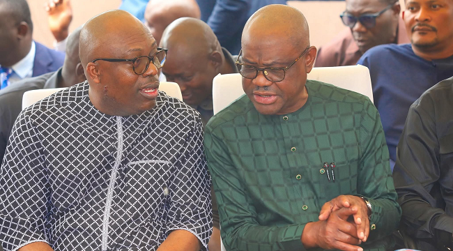 Photo of Wike and Fubara