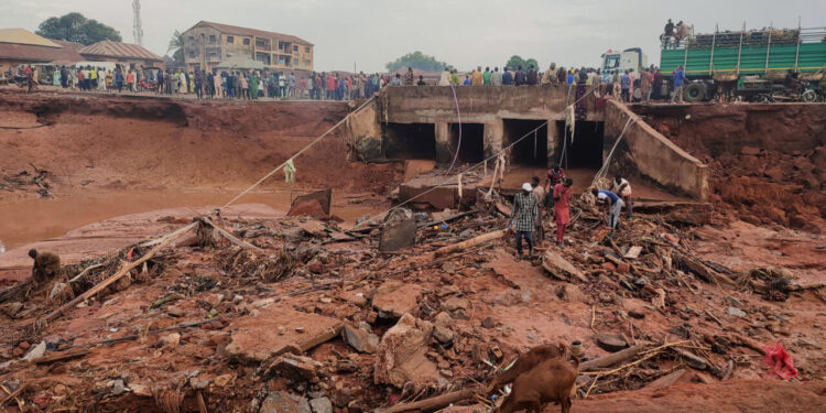 Niger flood condition