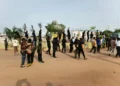 Protesters in Benue