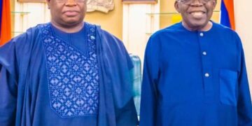 Photo of President Julius Maada with President Bola Tinubu