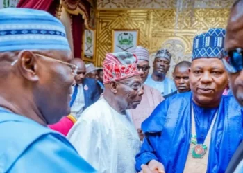 Photo of Atiku, Obasanjo, Gowon,Shettima, and El-Rufai