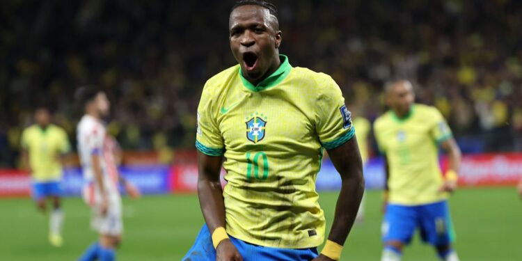 Brazil and Ecuador World Cup Game