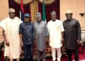 Photo of Tinubu with PDP Governors