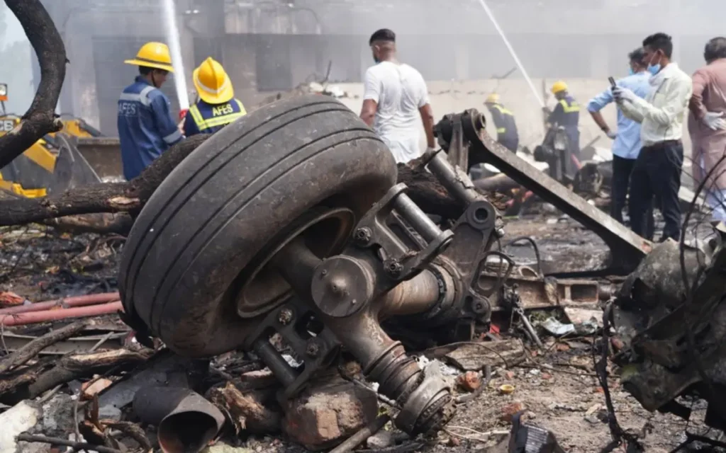 Ahmedabad Plane Crash Site