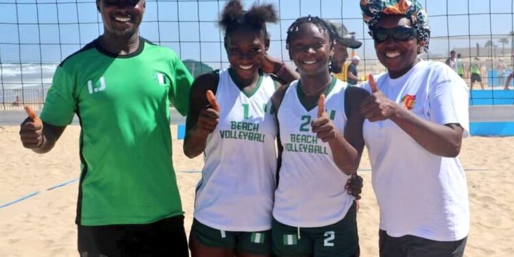 Nigeria’s Women’s Beach Volleyball Team