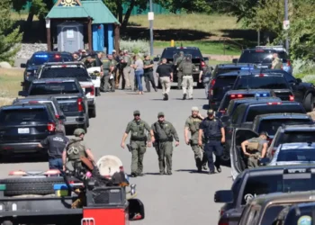 Photo of Idaho Wildfire Shooting Crime Scene