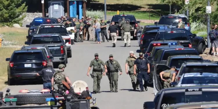 Photo of Idaho Wildfire Shooting Crime Scene