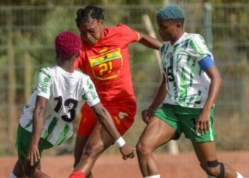 Photo of Super Falcons vs Ghana game