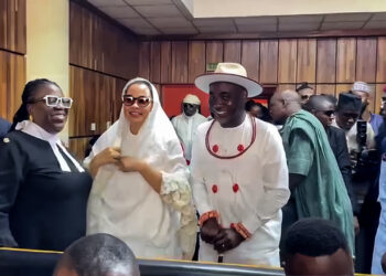 Photo of Senator Natasha in court