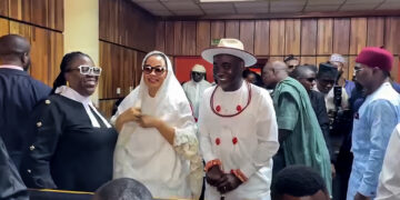 Photo of Senator Natasha in court