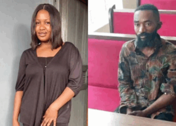 Photo combo of Salome Adaidu and Oluwatimileyin Ajayi