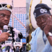 Photo combo of Tor Tiv and Tinubu